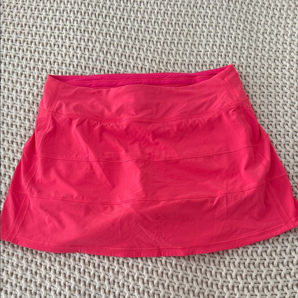 lululemon athletica Bright Pink Mini Skirt